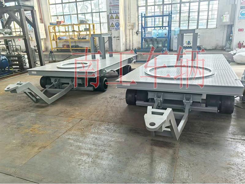 5吨牵引华体会平台 带上装架工具拖车