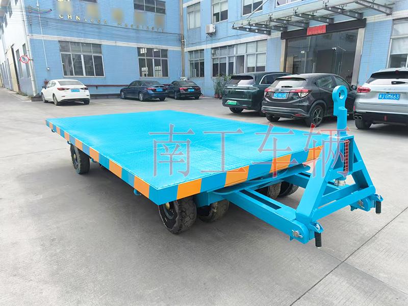 9吨华体会平台 无动力牵引工具拖车