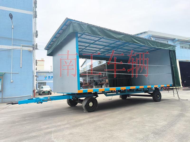 5吨雨篷拖车 牵引式雨棚华体会平台